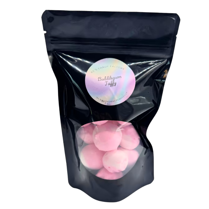 Bubble Gum Taffy | Freeze Dried Candy | Salt Water Taffy
