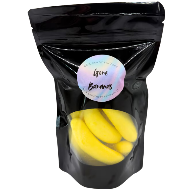 Gone Banana Taffy | Freeze Dried Candy | Salt Water Taffy