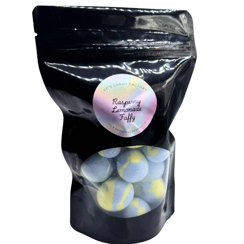 Freeze-Dried Raspberry Lemonade Taffy | Freeze-Dried Salt Water Taffy