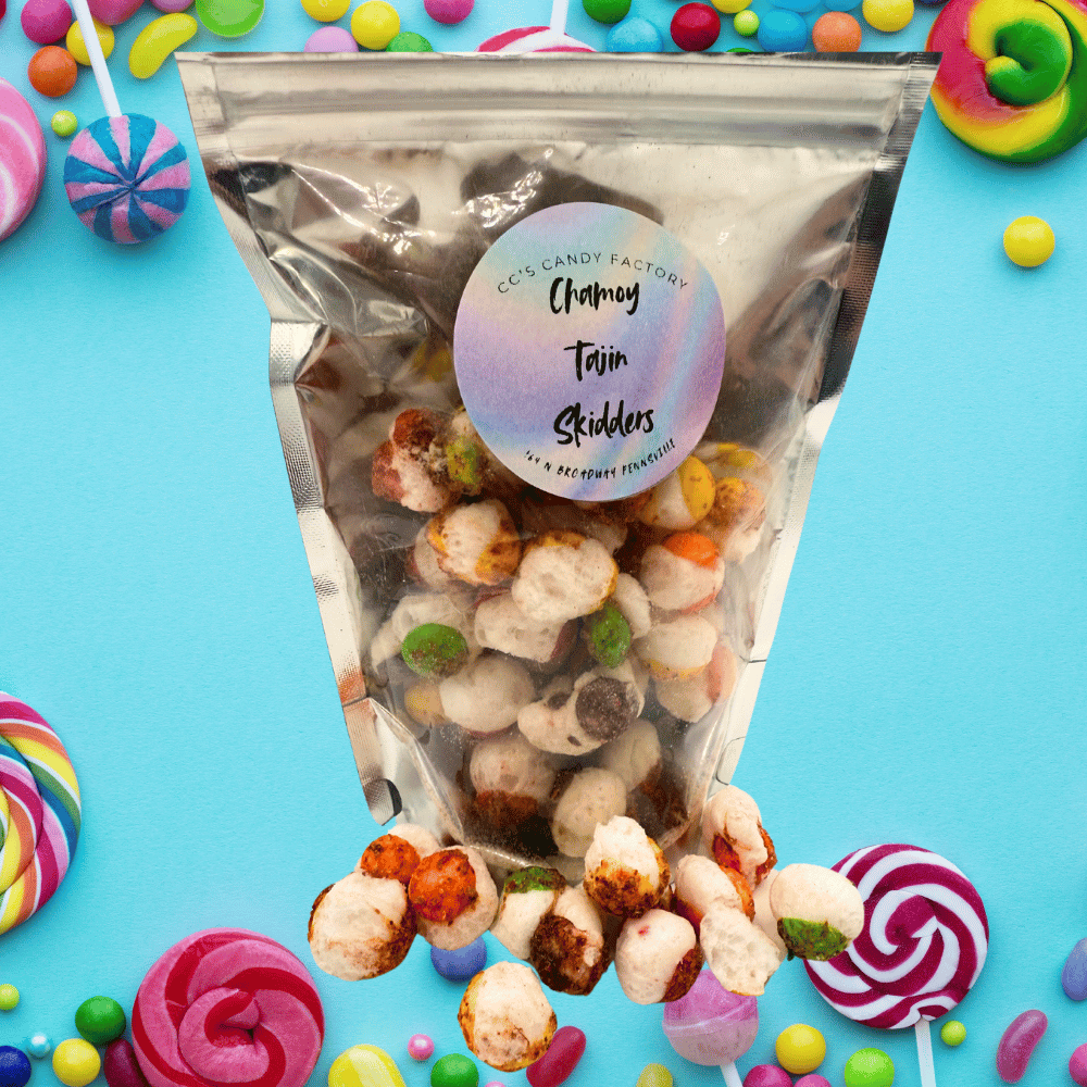 Chamoy Tajin Skidders | Freeze Dried Candy - CCs Candy Factory