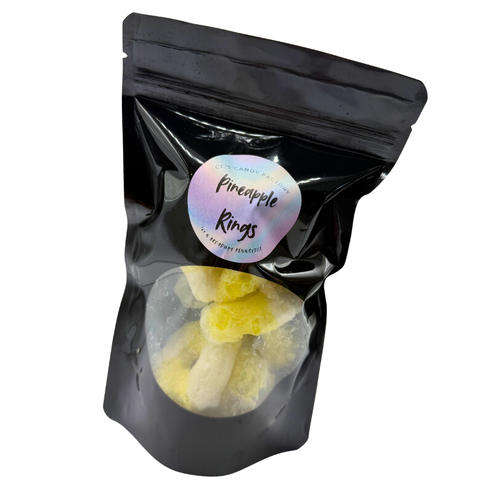 Freeze-Dried Pineapple Rings | Freeze Dried Candy