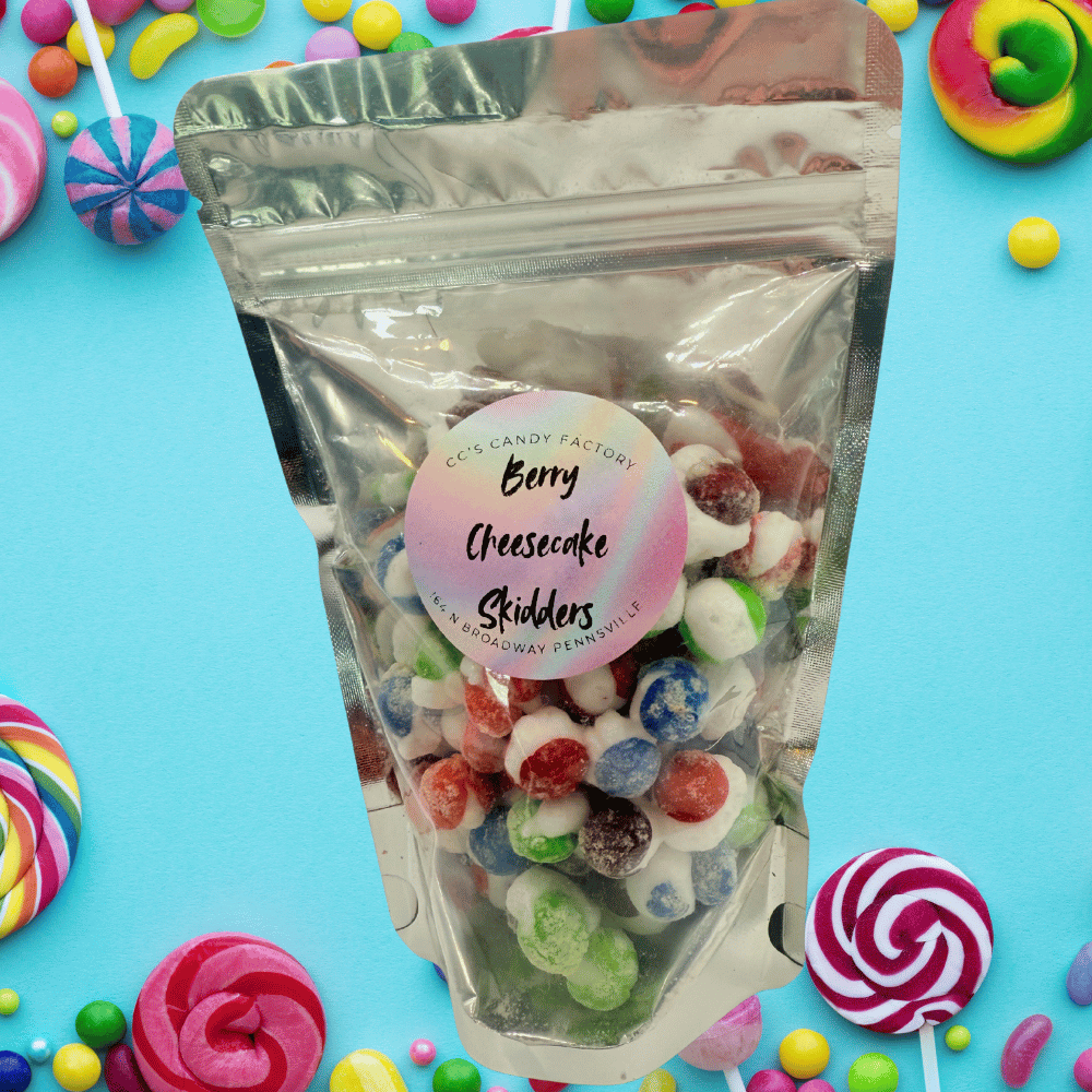 Berry Cheesecake Skidders | Freeze Dried Candy - CCs Candy Factory