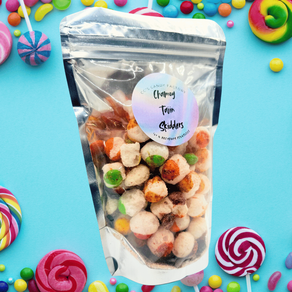Chamoy Tajin Skidders | Freeze Dried Candy - CCs Candy Factory