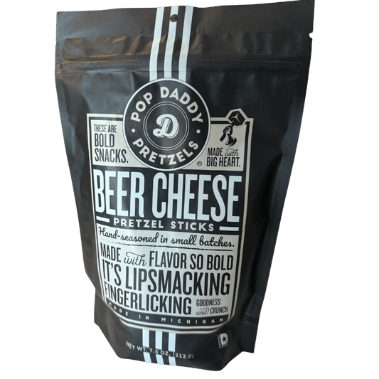 Pop Daddy Beer Cheese Pretzels – CC’s Candy Factory | Pretzels