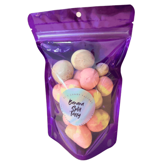 Freeze-Dried Banana Split Taffy | Freeze-Dried Salt Water Taffy