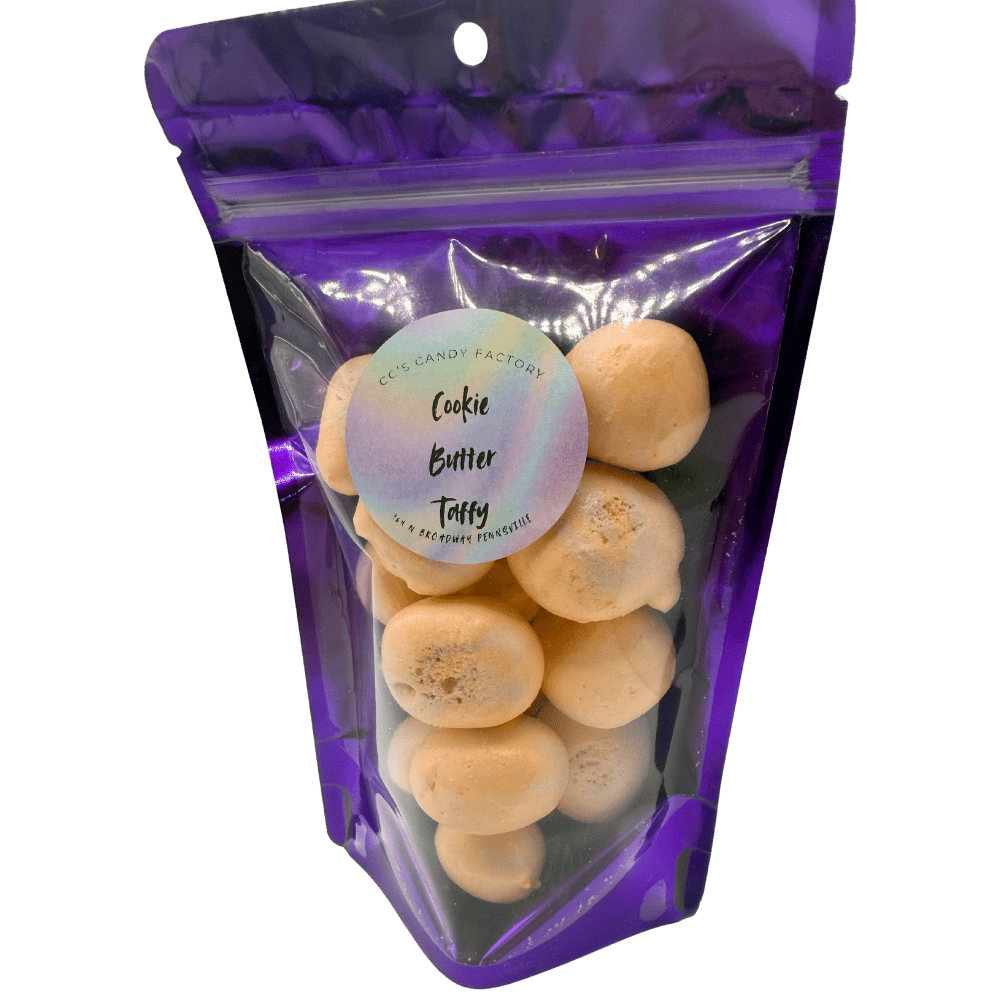 Cookie Butter Taffy | Freeze Dried Salt Water Taffy | Freeze Dried Candy