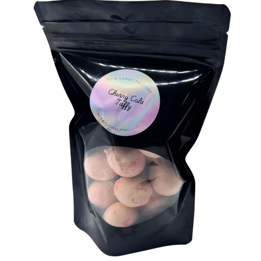 Cherry Cola Taffy | Freeze Dried Candy | Salt Water Taffy