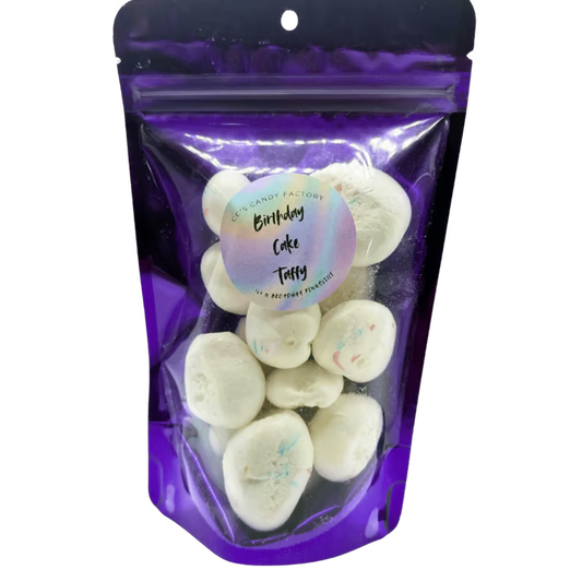 Freeze-Dried Birthday Cake Taffy | Freeze-Dried Salt Water Taffy