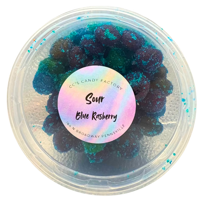 Sour Blue Raspberry Gushers | Candy