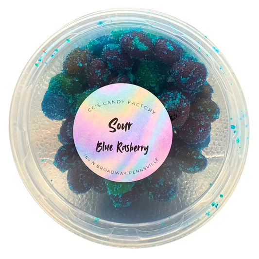 Sour Blue Raspberry Gushers | Candy