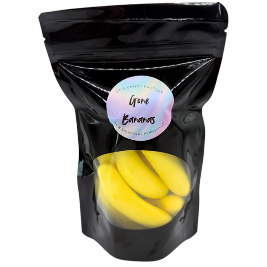 Gone Banana Taffy | Freeze Dried Candy | Salt Water Taffy