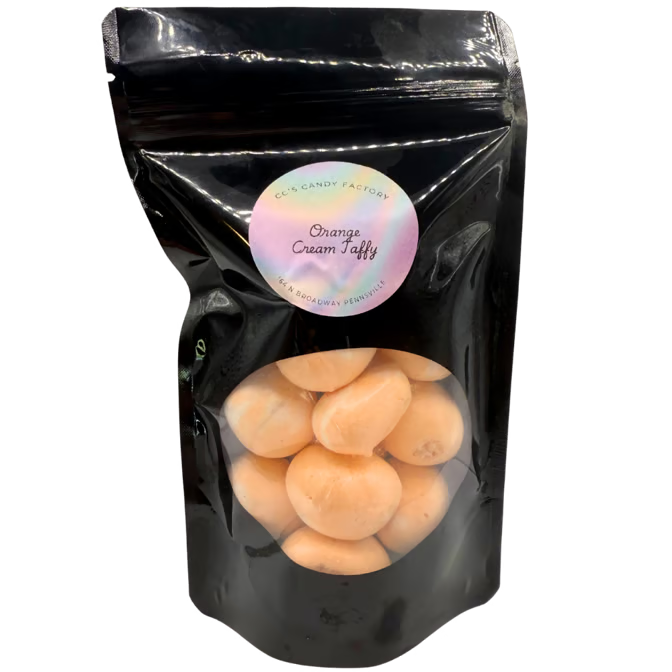 Orange Cream Taffy | Freeze Dried Candy | Salt Water Taffy