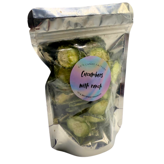 Freeze-Dried Cucumbers with Ranch Seasoning | Freeze Dried Foods