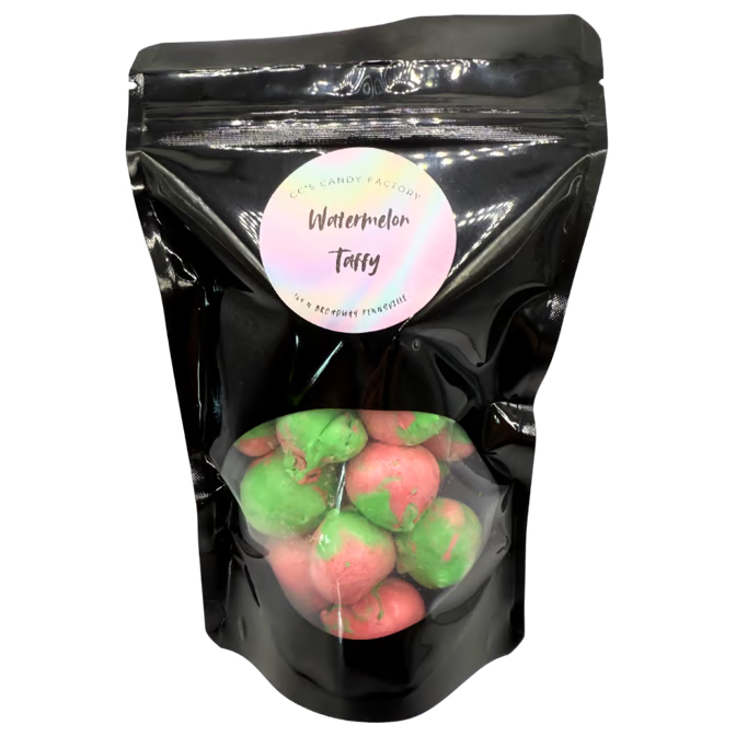 Watermelon Taffy | Freeze Dried Candy | Salt Water Taffy